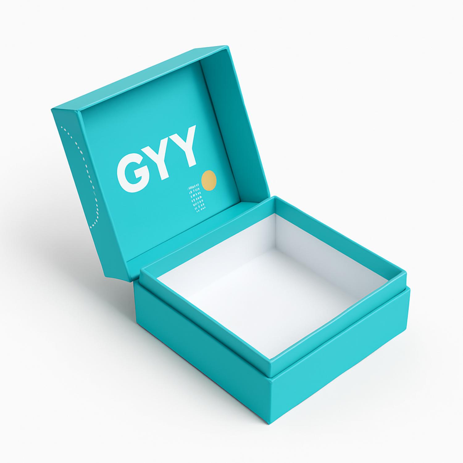 Hinged Flip Lid Rigid Boxes | Premium Packaging by GYY Packaging